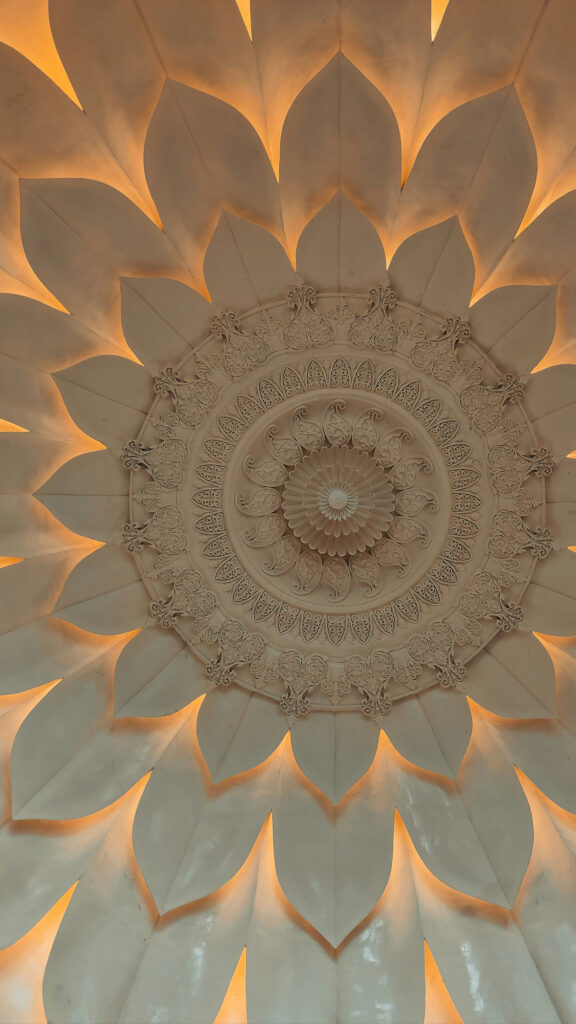 Divine Lotus Mandala Sacred Geometry for Spiritual Alignment Wallpaper
