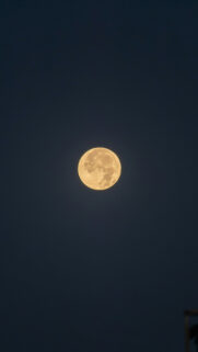 Full Moon Spiritual Energy Celestial Night Aesthetic Phone Wallpaper