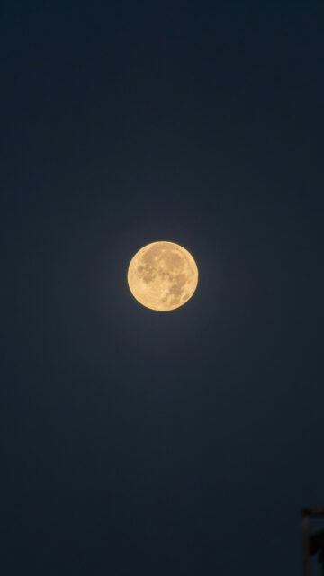 Full Moon Spiritual Energy Celestial Night Aesthetic Phone Wallpaper