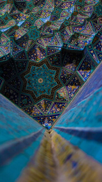Sacred Geometry Islamic Tile Art Celestial Pattern Spiritual Wallpaper