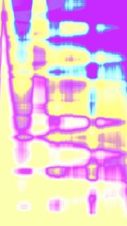 Abstract Neon Gradient Liquid Motion Digital Art Mobile Wallpaper