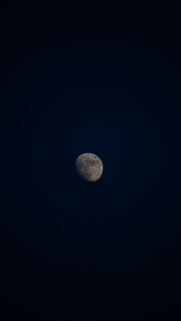Waning Gibbous Moon Phase Spiritual Energy Aesthetic Wallpaper
