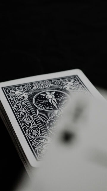Mystical Rider Waite Tarot Card Back Design Aesthetic Spiritual Wallpaper
