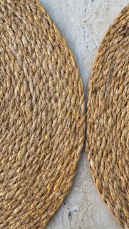 Rustic Woven Wicker Texture Macro Close Up Mobile Wallpaper