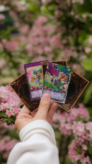 Mystical Anime Tarot Card Aesthetic Energy Manifestation Wallpaper