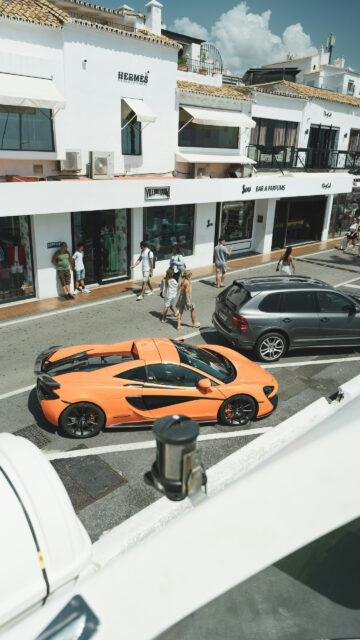 Luxury Lifestyle Vision Board for Manifesting Wealth and Success Wallpaper