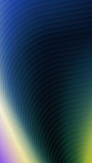 Abstract Gradient Flow with Blue and Green Curves Phone Wallpaper