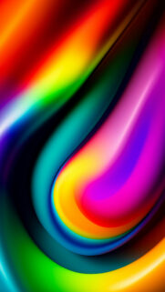 Vibrant Aura Rainbow Energy Field Spiritual Healing Wallpaper