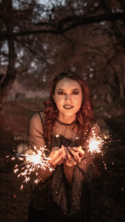 Celestial Magic Manifestation Sparkler Energy Spiritual Phone Wallpaper