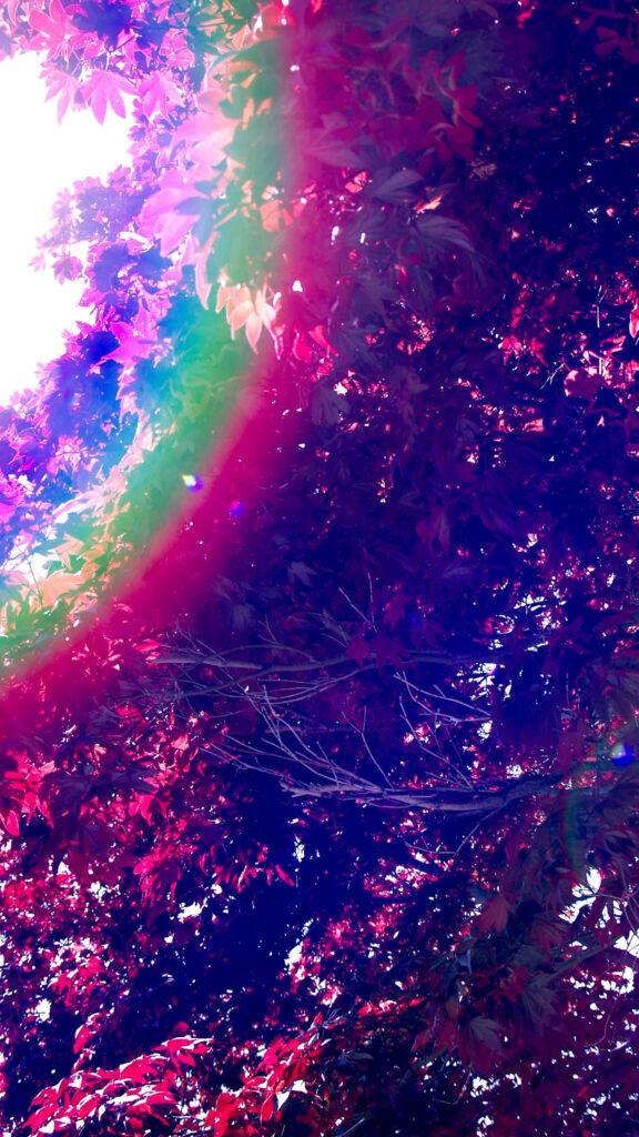 Vibrant Aura Energy Spiritual Glow Aesthetic Phone Wallpaper