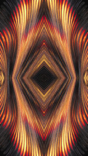 Sacred Geometry Diamond Energy Flow Spiritual Meditation Wallpaper