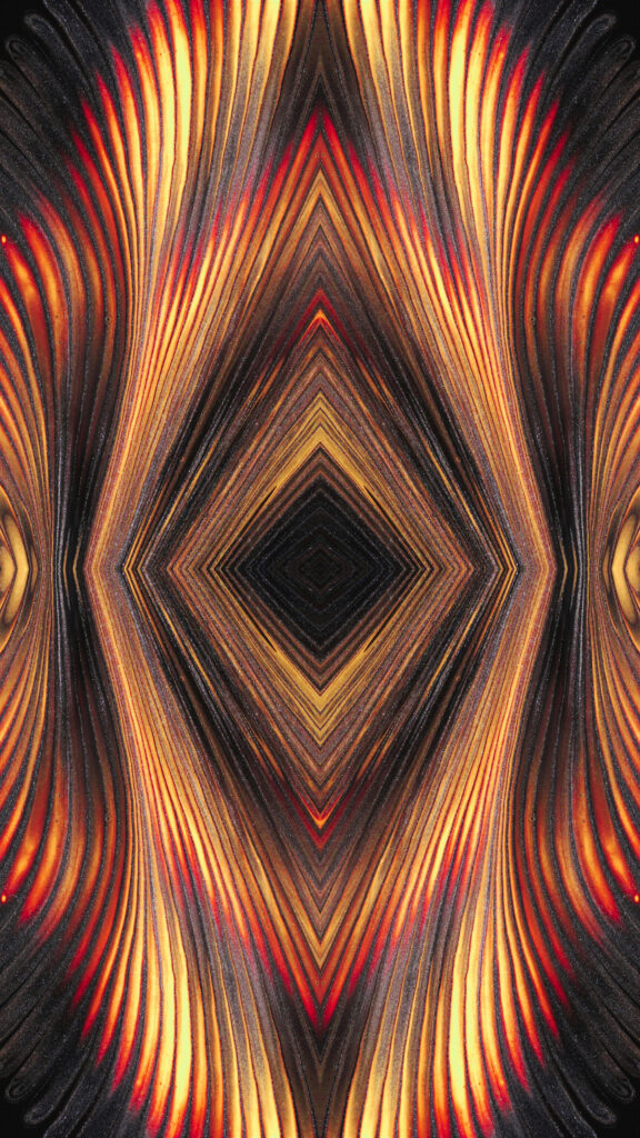 Sacred Geometry Diamond Energy Flow Spiritual Meditation Wallpaper