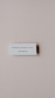 Maya Angelou Affirmation Quote for Daily Manifestation and Success Wallpaper