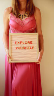 Explore Yourself Manifestation Vision Board Aesthetic Spiritual Wallpaper