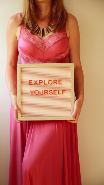 Explore Yourself Manifestation Vision Board Aesthetic Spiritual Wallpaper