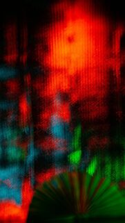 Abstract Neon Light Streaks and Vibrant Glow Mobile Wallpaper