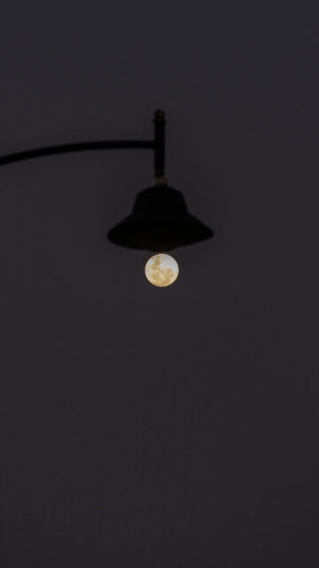 Full Moon Energy Celestial Light Minimalist Spiritual Art Wallpaper