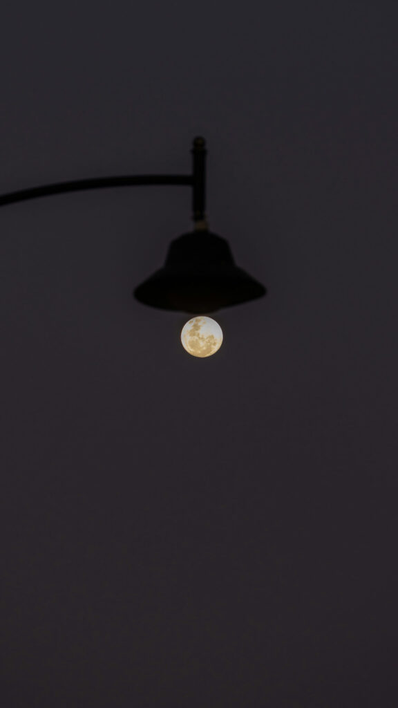 Full Moon Energy Celestial Light Minimalist Spiritual Art Wallpaper