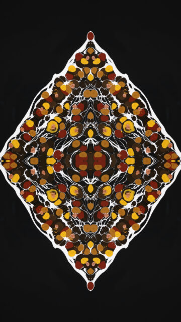 Abstract Mandala Meditation Energy Flow Spiritual Aesthetic Wallpaper