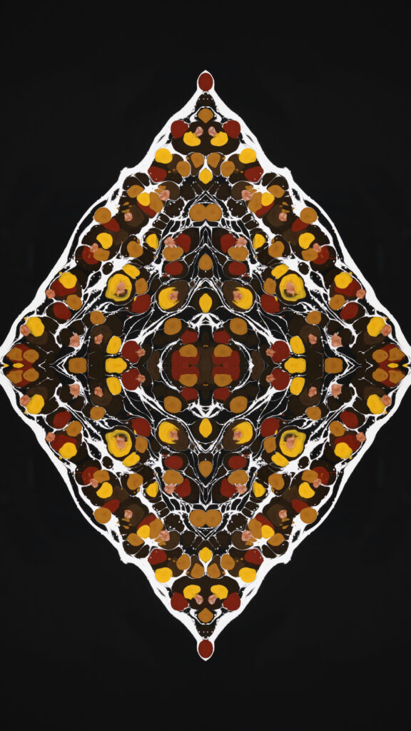 Abstract Mandala Meditation Energy Flow Spiritual Aesthetic Wallpaper