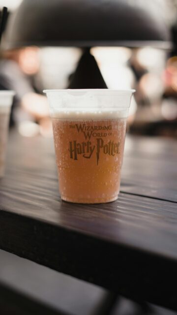 Wizarding World Butterbeer Glass High Quality Phone Wallpaper