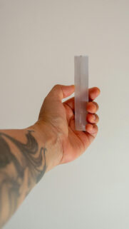 Selenite Crystal Wand for Spiritual Clarity and Energy Cleansing Wallpaper