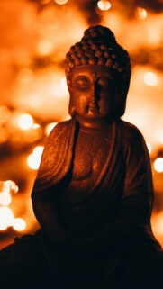Zen Buddha Spiritual Energy and Inner Peace Aesthetic Wallpaper