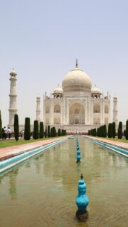Iconic Taj Mahal India Monument Reflections High Resolution Wallpaper