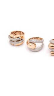 Elegant Luxury Diamond and Gold Jewelry Rings Mobile Wallpaper