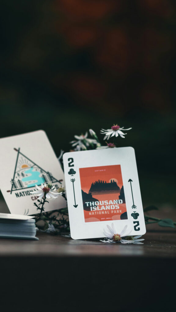 Thousand Islands National Park Tarot Style Card Spiritual Nature Wallpaper