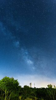 Stellar Milky Way Galaxy Celestial Energy and Cosmic Manifestation Wallpaper