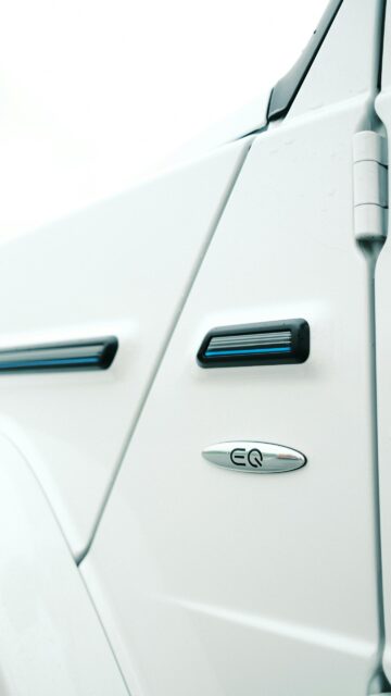 Elegant Mercedes-Benz EQ Electric Vehicle Side Profile Wallpaper