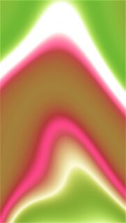 Abstract Liquid Wave Neon Green and Pink Gradient Phone Wallpaper