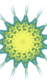 Radiant Solar Plexus Chakra Sacred Geometry Mandala Energy Wallpaper