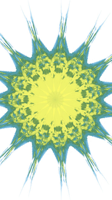 Radiant Solar Plexus Chakra Sacred Geometry Mandala Energy Wallpaper