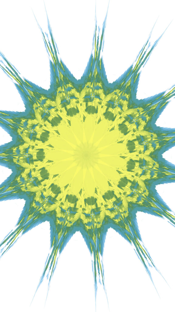 Radiant Solar Plexus Chakra Sacred Geometry Mandala Energy Wallpaper