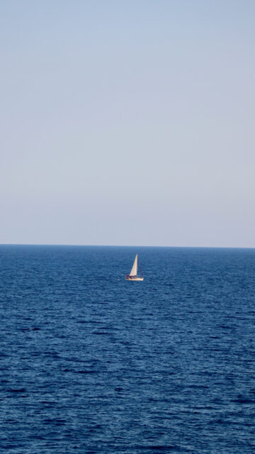 Solitude and Journey Meditation Spiritual Calm Ocean Wallpaper