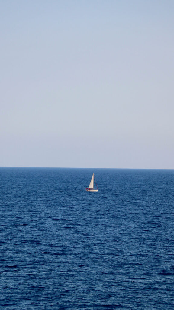 Solitude and Journey Meditation Spiritual Calm Ocean Wallpaper