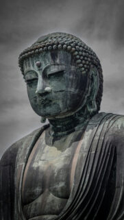 Great Buddha Statue Zen Meditation Spiritual Energy 4K Wallpaper