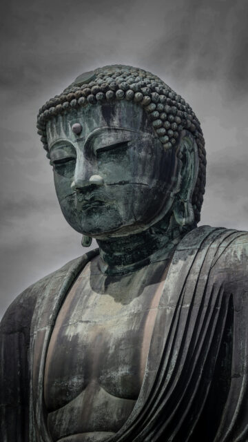 Great Buddha Statue Zen Meditation Spiritual Energy 4K Wallpaper