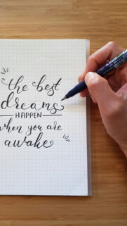 The Best Dreams Happen When You Are Awake Manifestation Aesthetic Wallpaper