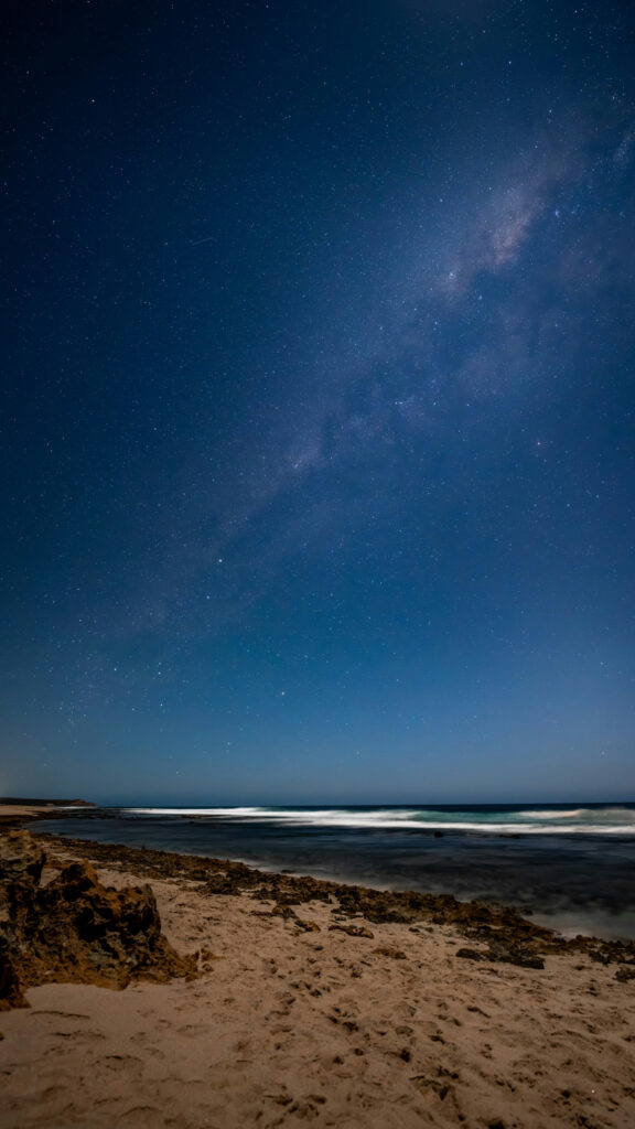 Cosmic Night Sky and Milky Way Galaxy Spiritual Manifestation Wallpaper