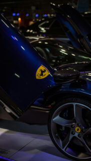 Ferrari Luxury Lifestyle Manifestation and Success Vision Board Wallpaper