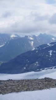 Breathtaking Arctic Mountain Landscape with Glaciers Phone Wallpaper