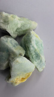 Aquamarine Crystal Healing Stones Aesthetic Desktop Wallpaper