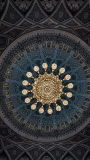 Sacred Geometry Ceiling Dome Divine Harmony Spiritual Energy Wallpaper