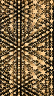 Sacred Geometry Star Mandala Energy Field Aesthetic Wallpaper