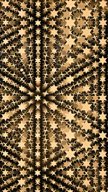 Sacred Geometry Star Mandala Energy Field Aesthetic Wallpaper