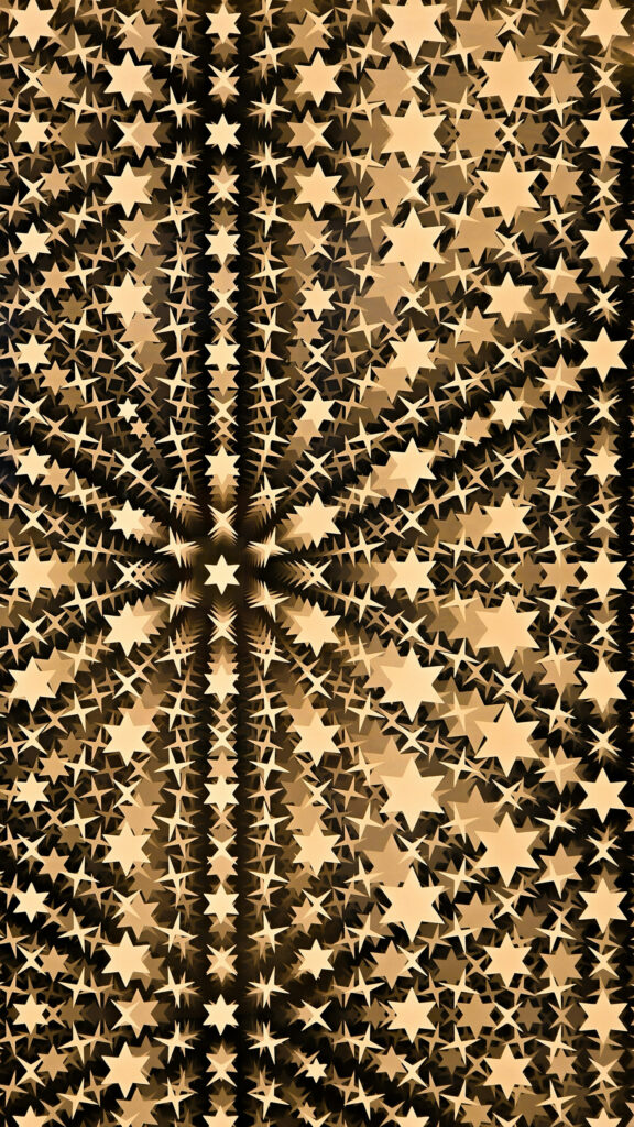 Sacred Geometry Star Mandala Energy Field Aesthetic Wallpaper