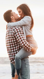 Divine Love and Romantic Partnership Vision Board Manifestation Wallpaper